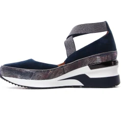 Nu-Pieds Compensés Mamzelle Volou Navy Navy