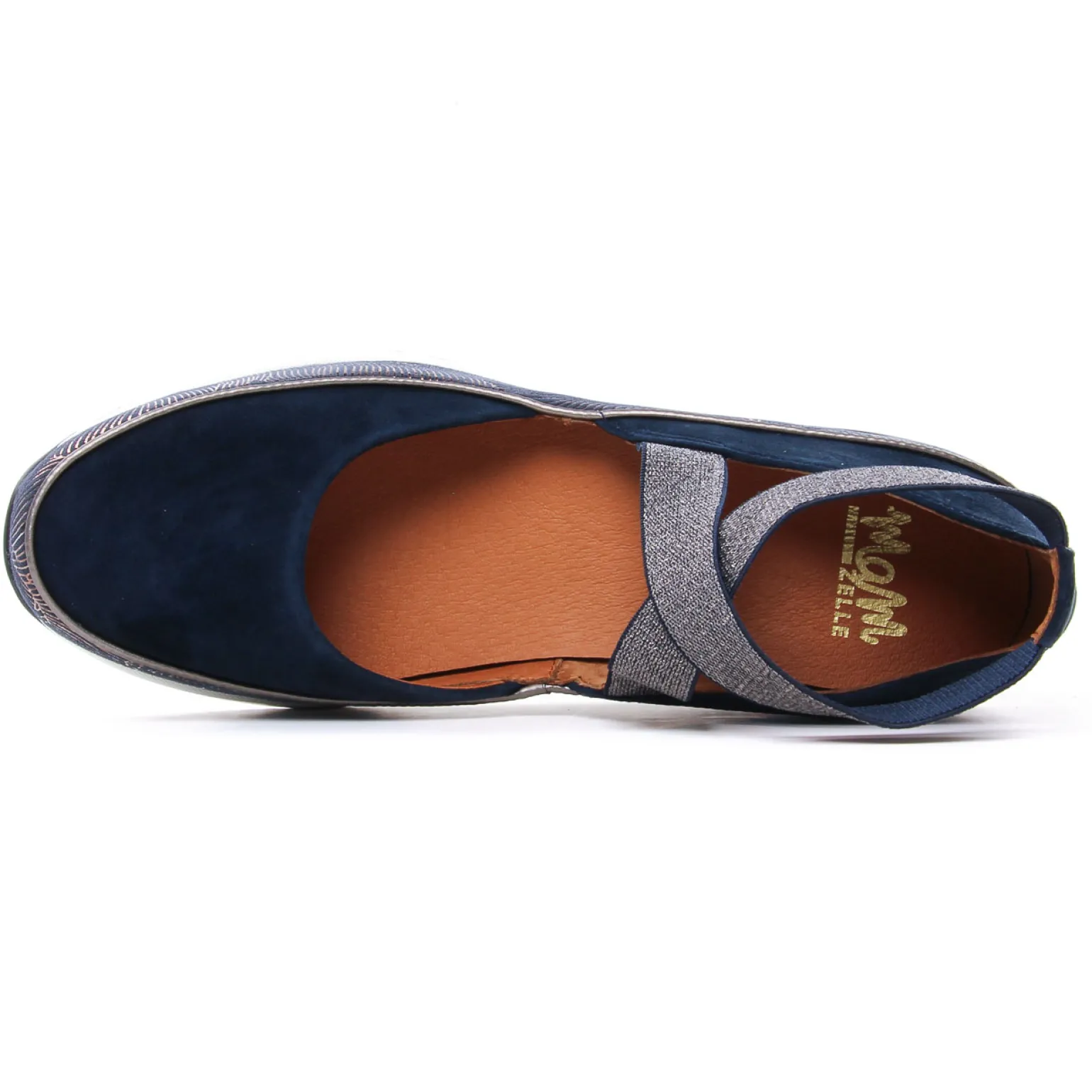 Nu-Pieds Compensés Mamzelle Volou Navy Navy