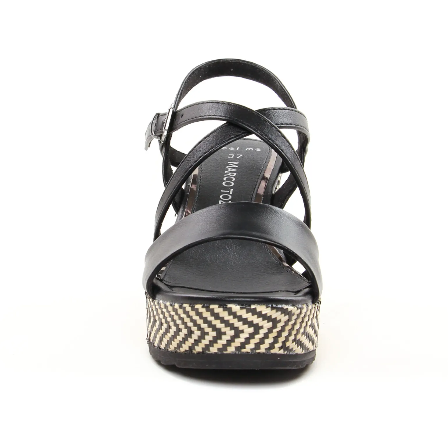 Nu-Pieds Compensés Marco Tozzi 28371 Black