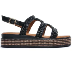 Nu-Pieds Compensés Marco Tozzi 28700 Black