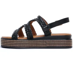 Nu-Pieds Compensés Marco Tozzi 28700 Black