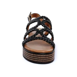 Nu-Pieds Compensés Marco Tozzi 28700 Black