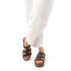 Nu-Pieds Compensés Marco Tozzi 28700 Black