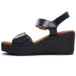 Nu-Pieds Compensés Marco Tozzi 28389 Black