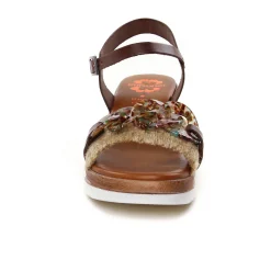 Nu-Pieds Compensés Porronet 2854 Moka