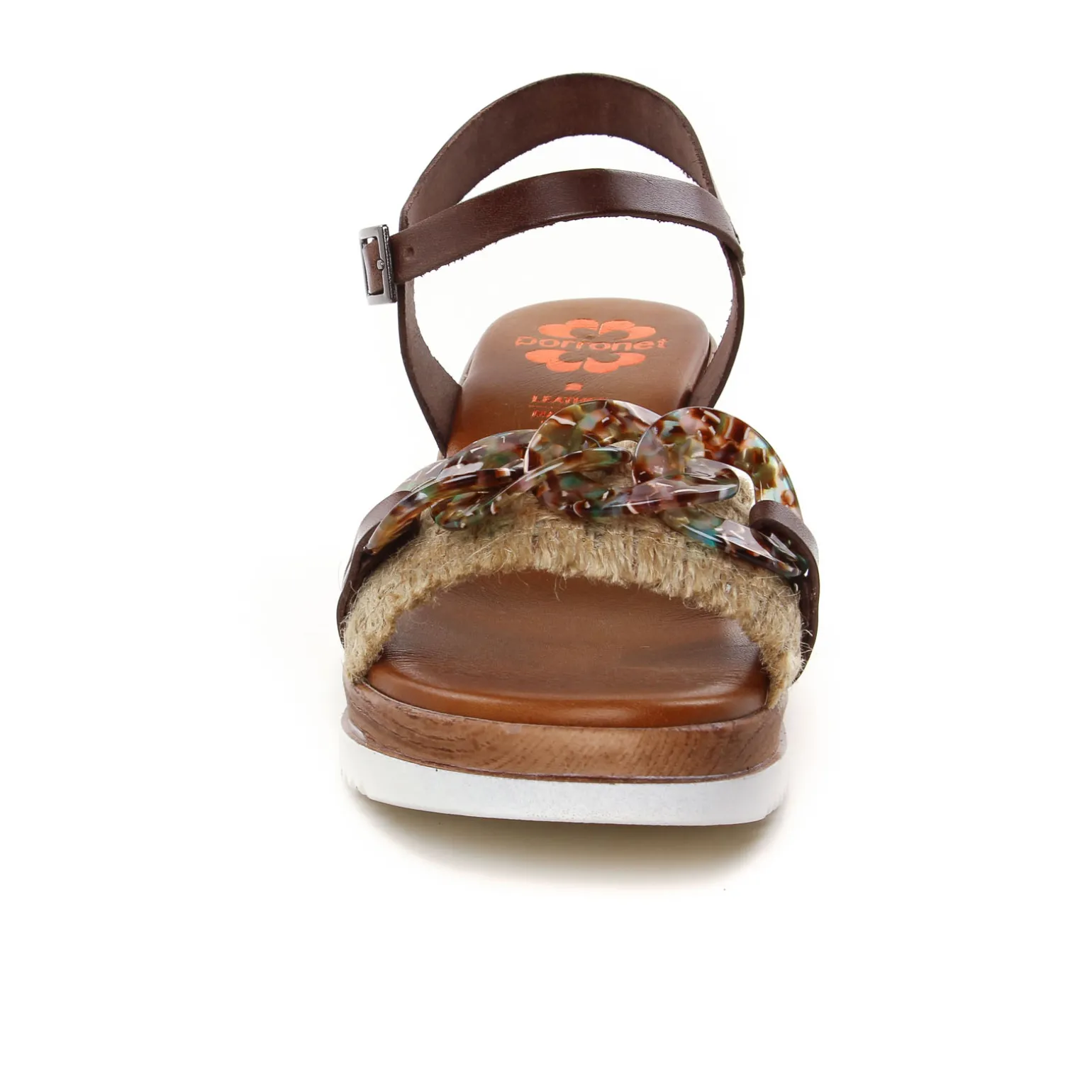 Nu-Pieds Compensés Porronet 2854 Moka