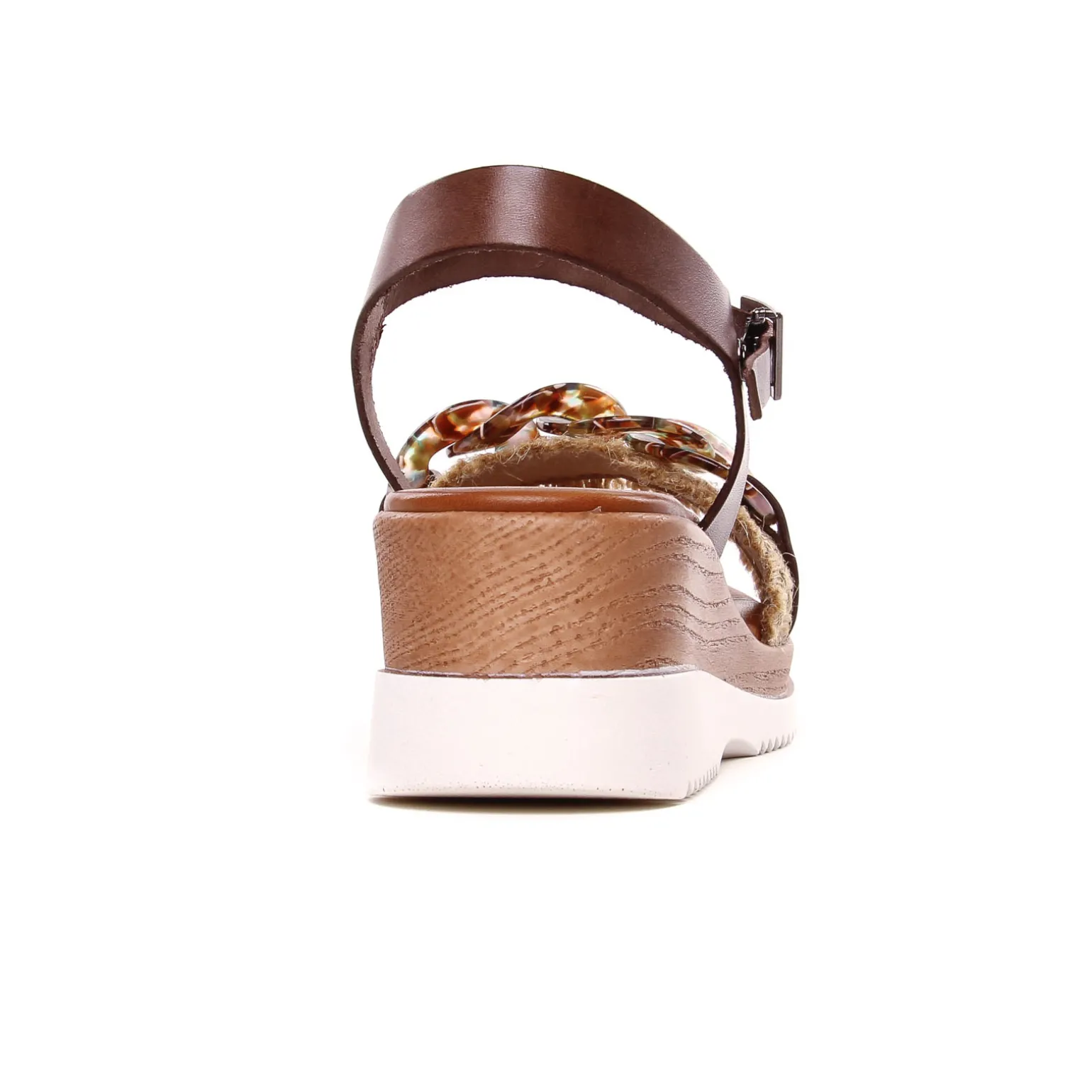 Nu-Pieds Compensés Porronet 2854 Moka