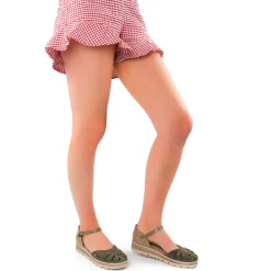 Nu-Pieds Compensés Porronet 2860 Kaki