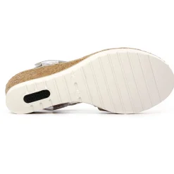 Nu-Pieds Compensés Remonte R6252-92 Multiflower