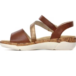 Nu-Pieds Compensés Remonte R6860-24 Muskat Antique