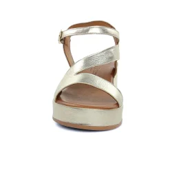 Nu-Pieds Compensés Scarlatine Galy Platine