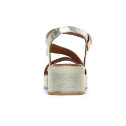 Nu-Pieds Compensés Scarlatine Galy Platine