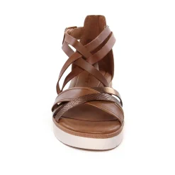 Nu-Pieds Compensés Tamaris 28205 Cognac