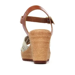 Nu-Pieds Compensés Tamaris 28346 Cuoio Gold