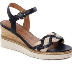 Nu-Pieds Compensés Tamaris 28305 Navy