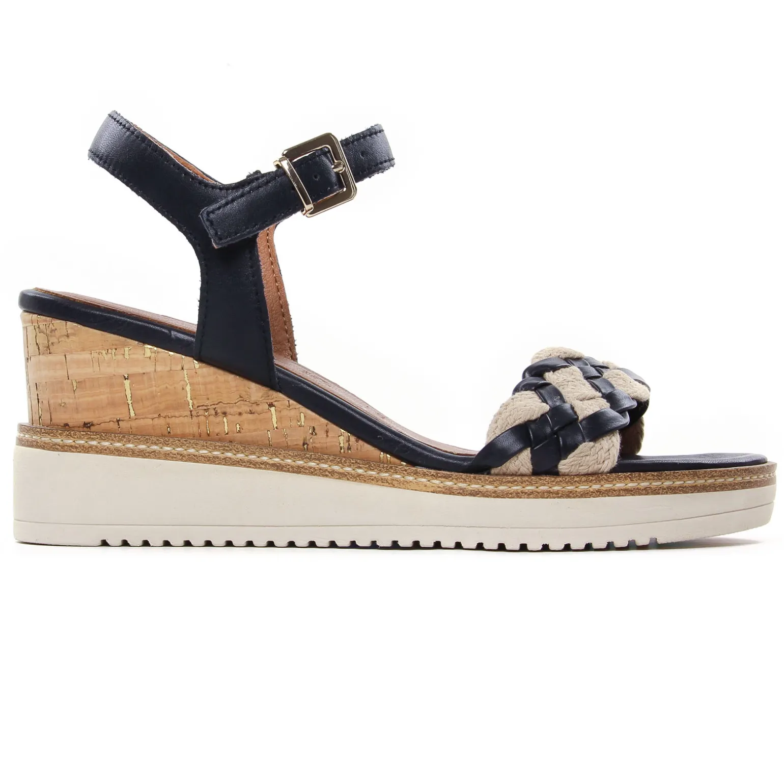 Nu-Pieds Compensés Tamaris 28305 Navy