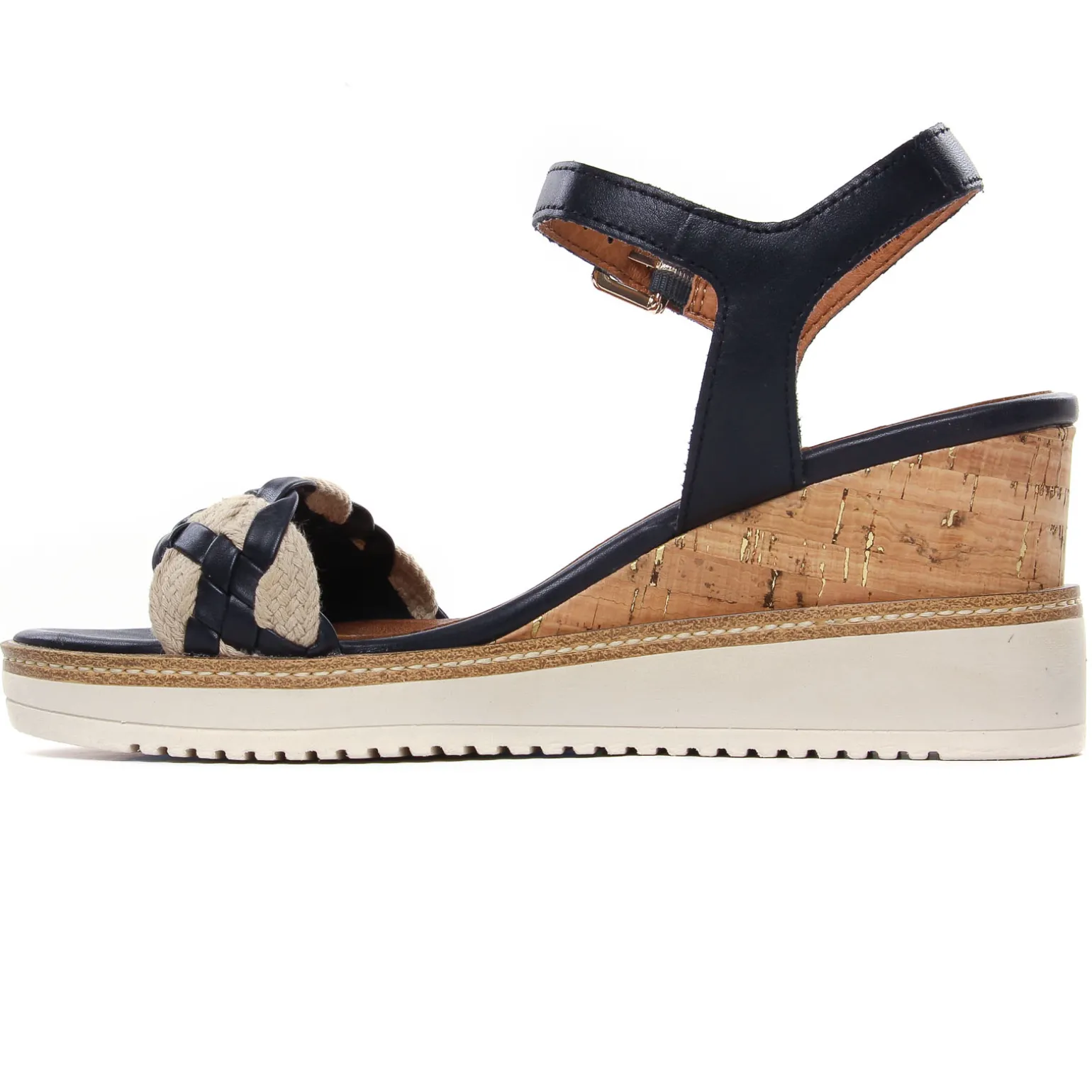 Nu-Pieds Compensés Tamaris 28305 Navy