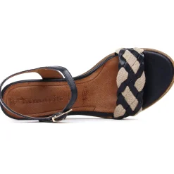 Nu-Pieds Compensés Tamaris 28305 Navy