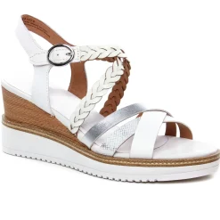 Nu-Pieds Compensés Tamaris 28220 White