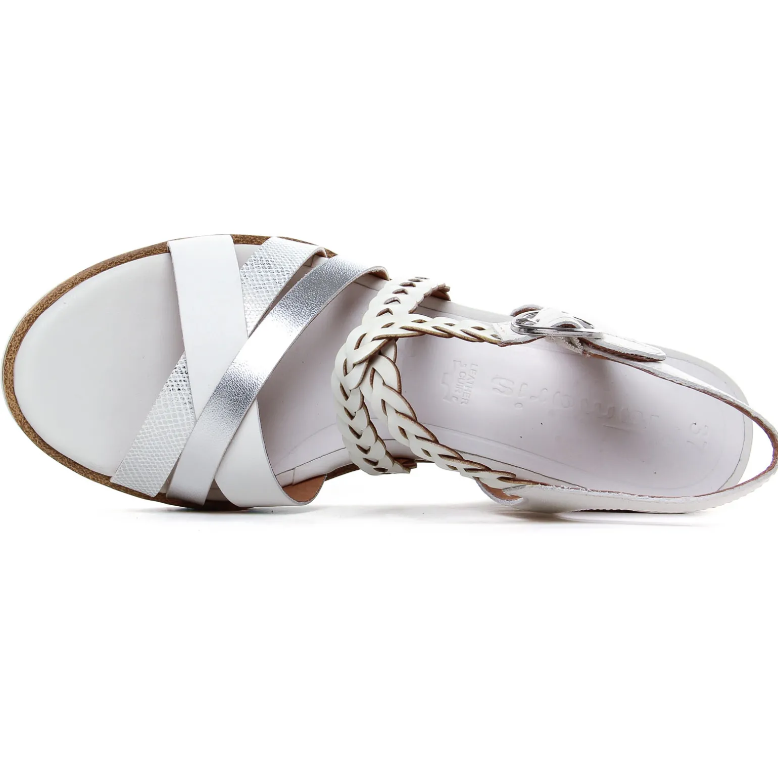 Nu-Pieds Compensés Tamaris 28220 White