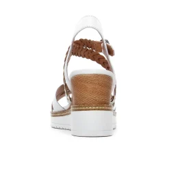 Nu-Pieds Compensés Tamaris 28220 White