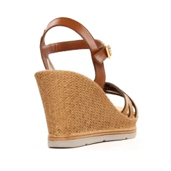 Nu-Pieds Compensés Tamaris 28042 Cognac Saffron