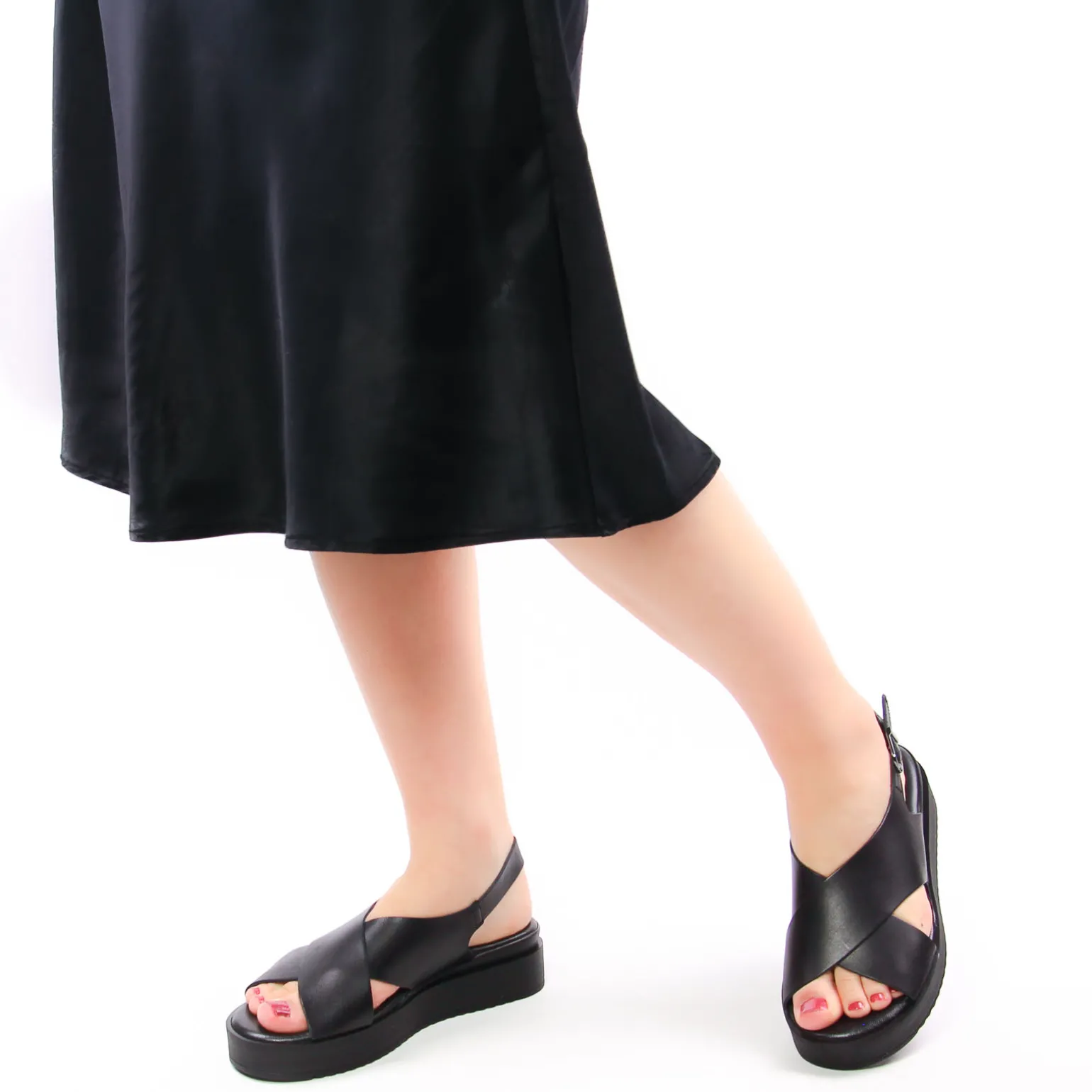 Nu-Pieds Compensés Tamaris 28231 Black