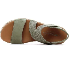 Nu-Pieds Compensés Tamaris 28241 Sage