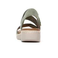 Nu-Pieds Compensés Tamaris 28241 Sage