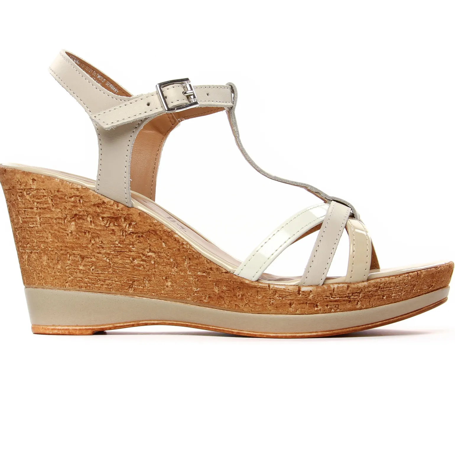 Nu-Pieds Compensés Tamaris 28347 Beige Comb