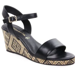 Nu-Pieds Compensés Tamaris 28009 Black