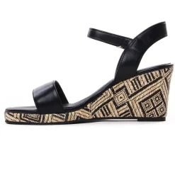 Nu-Pieds Compensés Tamaris 28009 Black