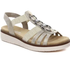 Nu-Pieds Remonte D2073-60 Muschel Beige