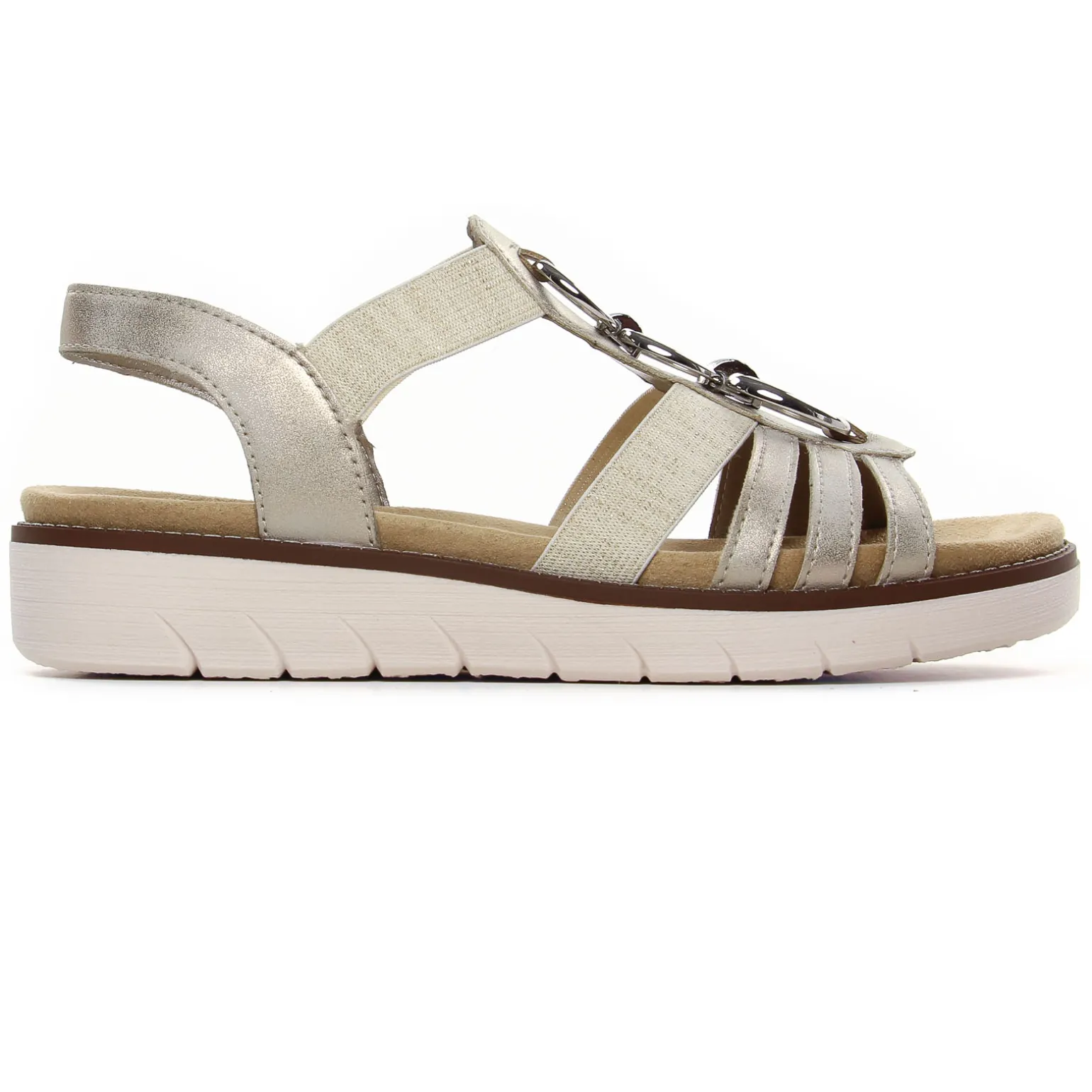 Nu-Pieds Remonte D2073-60 Muschel Beige