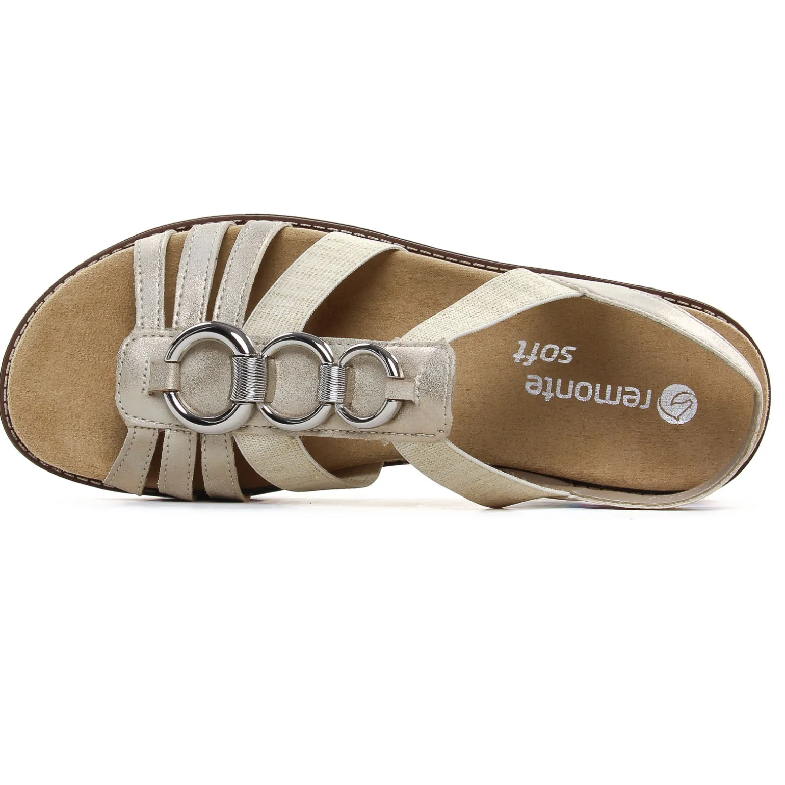 Nu-Pieds Remonte D2073-60 Muschel Beige