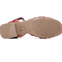 Nu-Pieds Scarlatine Jadis Rouge