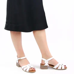 Nu-Pieds Scarlatine Jadis Blanc