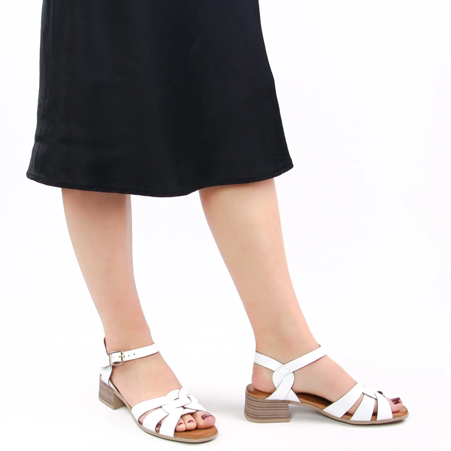 Nu-Pieds Scarlatine Jadis Blanc