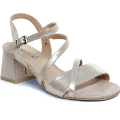Nu-Pieds Talon Caprice 28300 Taupe Sue Met