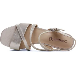 Nu-Pieds Talon Caprice 28300 Taupe Sue Met