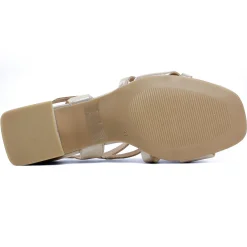 Nu-Pieds Talon Caprice 28300 Taupe Sue Met