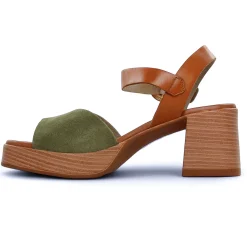 Nu-Pieds Talon Dorking D9287 Calf Kaki