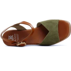 Nu-Pieds Talon Dorking D9287 Calf Kaki