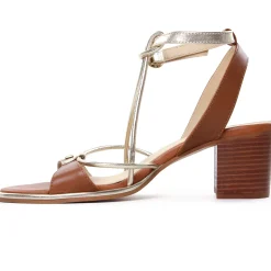 Nu-Pieds Talon Les Tropeziennes Lilon Tan