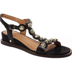 Nu-Pieds Talon Mamzelle Oleta Noir