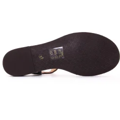 Nu-Pieds Talon Mamzelle Oleta Noir