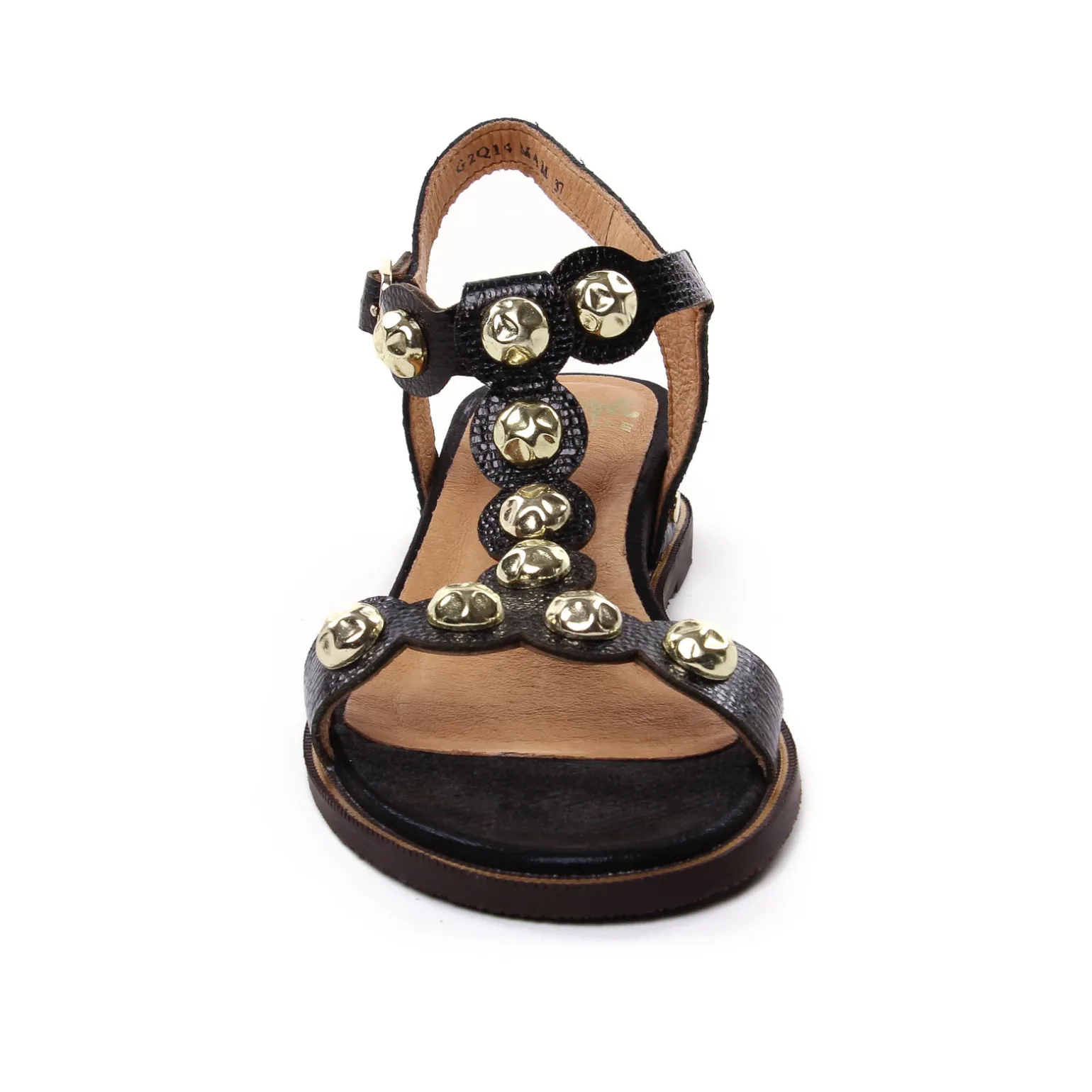 Nu-Pieds Talon Mamzelle Oleta Noir