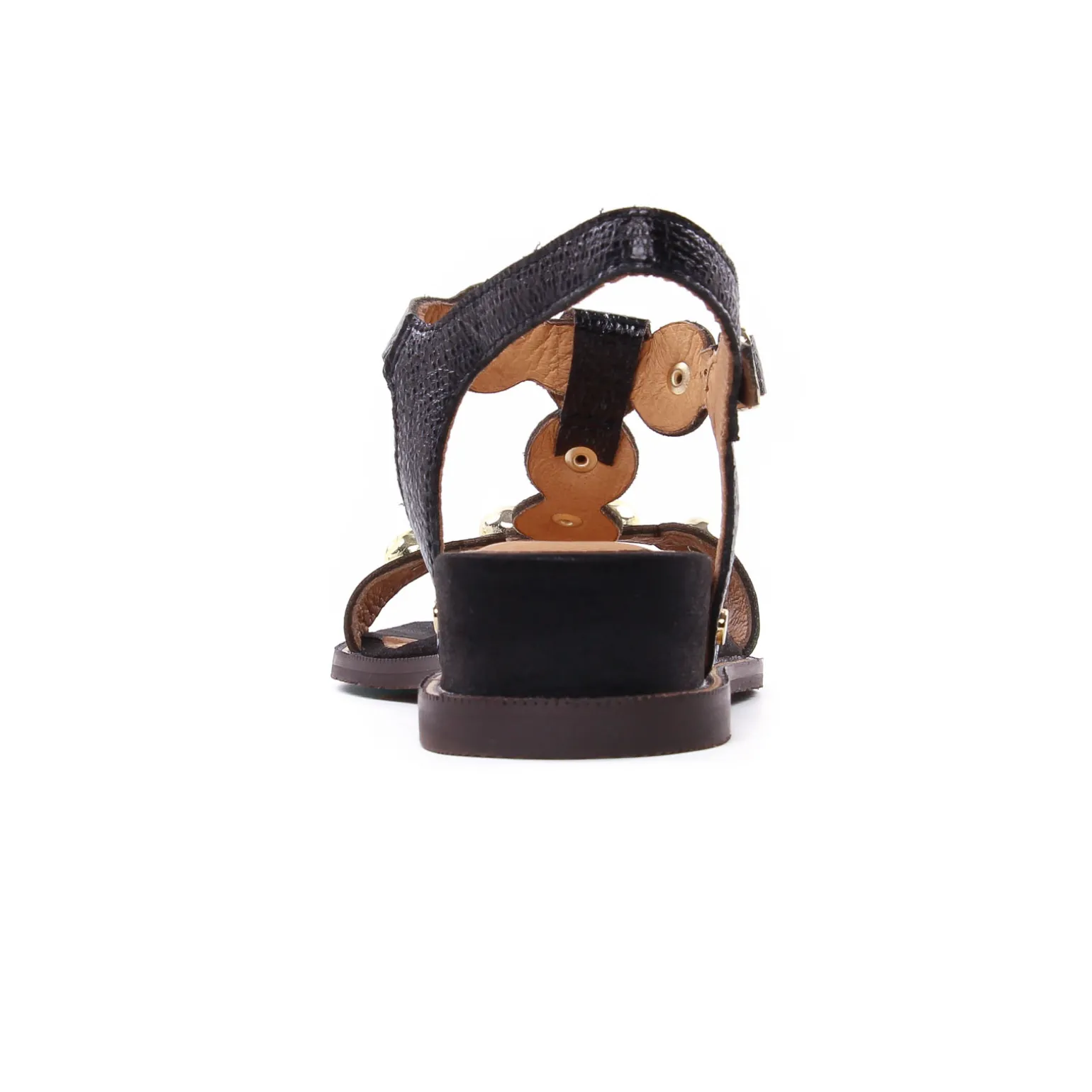 Nu-Pieds Talon Mamzelle Oleta Noir