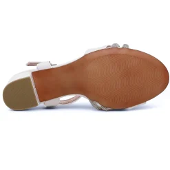 Nu-Pieds Talon Marco Tozzi 88302 White