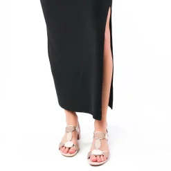 Nu-Pieds Talon Marco Tozzi 28230 Nude Comb